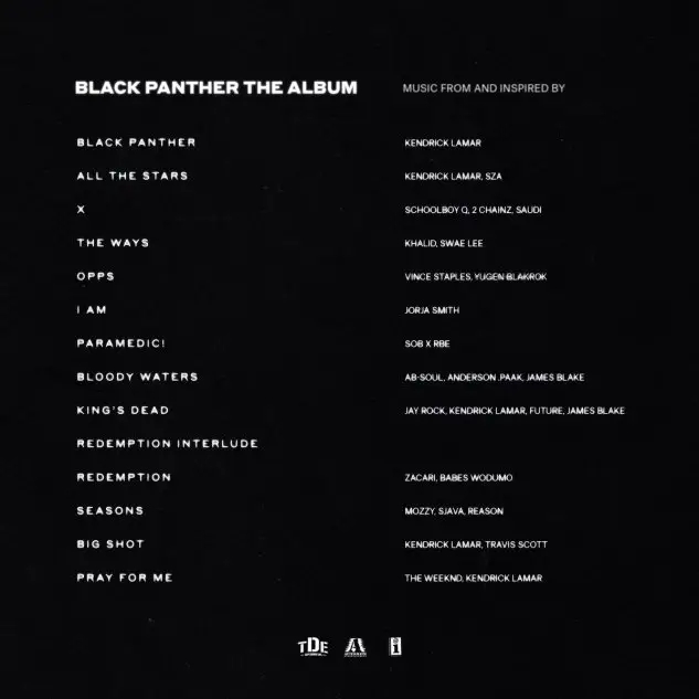 Album artwork for Album artwork for Black Panther The Album Music From And Inspired By by Various Artists by Black Panther The Album Music From And Inspired By - Various Artists