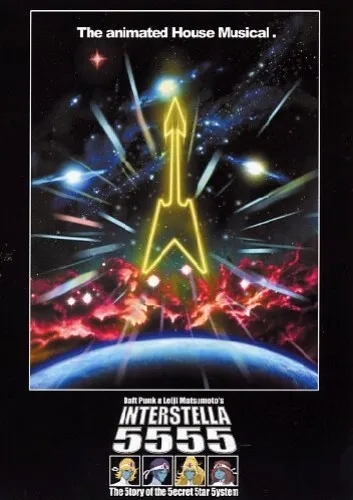 Album artwork for Interstella 5555 by Daft Punk