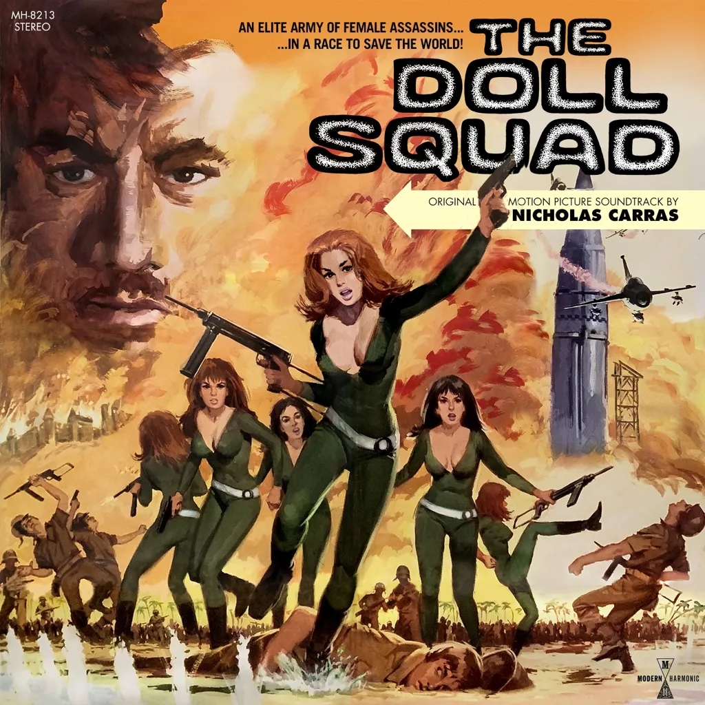 Album artwork for The Doll Squad Original Motion Picture Soundtrack by Nicholas Carras