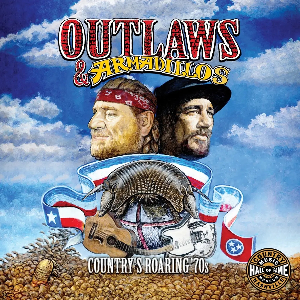 Album artwork for Outlaws and Armadillos - The Roarin' 70's by Various Artists