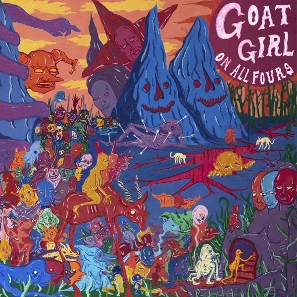 Album artwork for On All Fours by Goat Girl