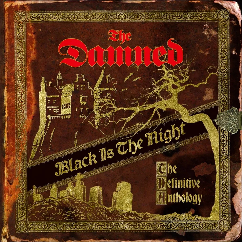 Album artwork for Black Is The Night: The Definitive Anthology by The Damned