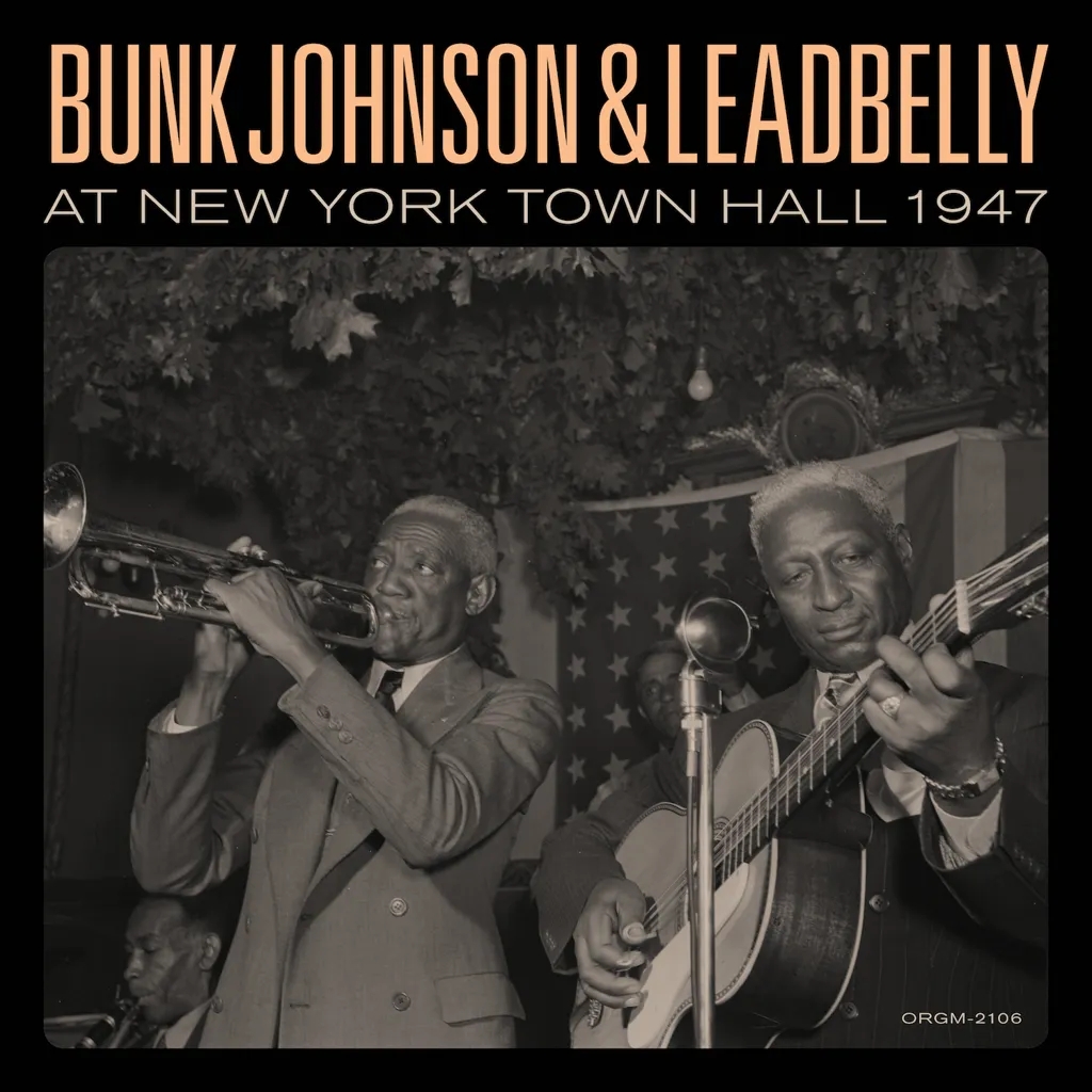 Album artwork for At New York Town Hall 1947 by Bunk Johnson and Lead Belly