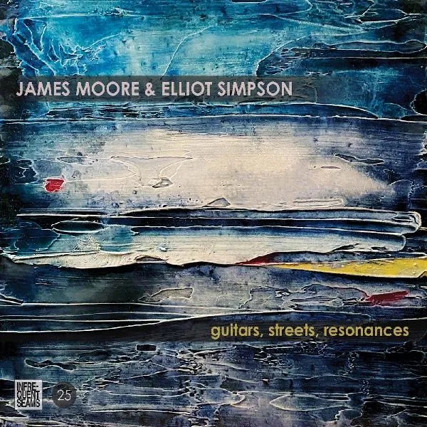 Album artwork for guitars, streets, resonances by James Moore and Elliot Simpson