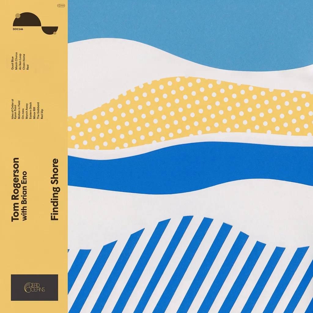 Album artwork for Finding Shore by Tom Rogerson with Brian Eno