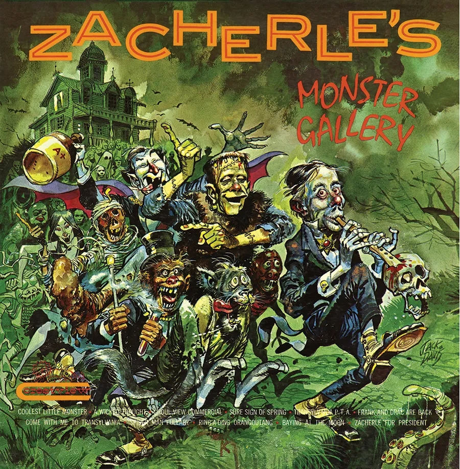 Album artwork for Zacherle's Monster Gallery by John Zacherle