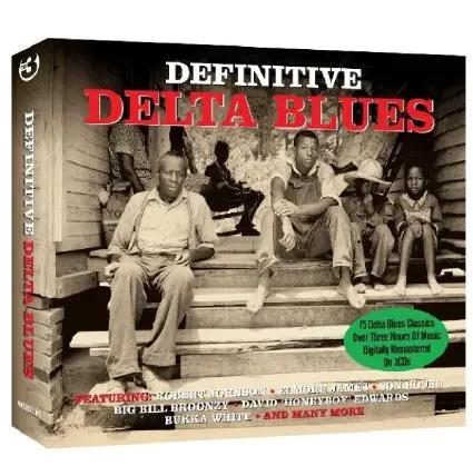 Album artwork for DEFINITIVE DELTA BLUES by Various Artists