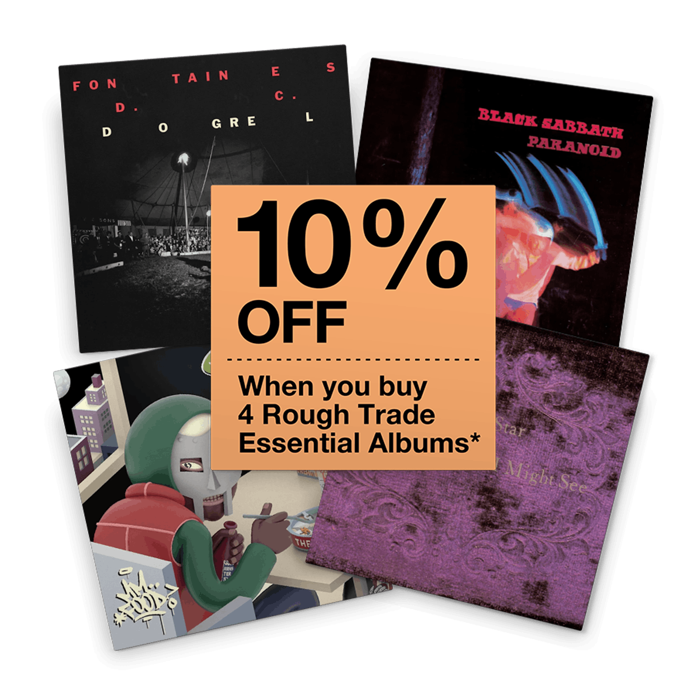 10% OFF Rough Trade Essentials