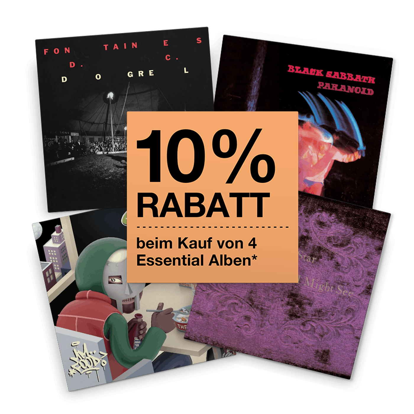 10% Rabatt auf Rough Trade Essentials